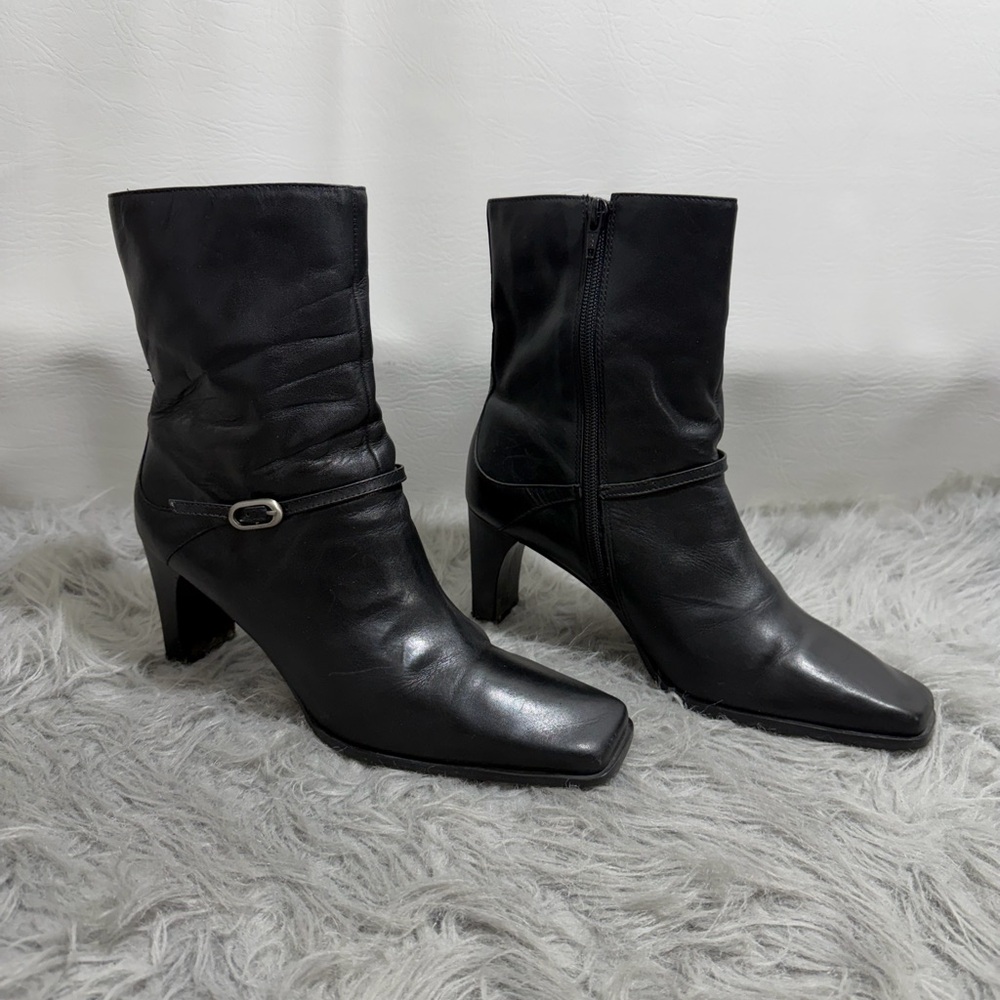 Fossa  Black Ankle Boots